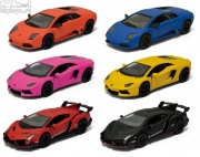 Н 1:38 Lamborghini матовые 3 вида (Aventador LP 700-4/Murcielago LP640/Veneno) в инд.кор.