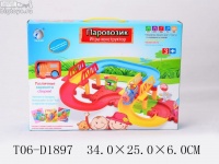 игра-конструктор 'Паравозик' на бат. (8033)